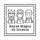 Sello " Reyes Magos"