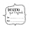 Sello de goma "Deseo que te guste" Sello de goma "Deseo que te guste"