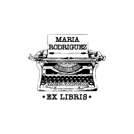 Ex-libris SILUETA NIÑO