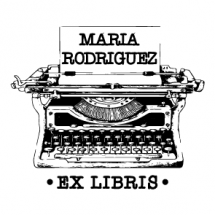 Ex-libris SILUETA NIÑO