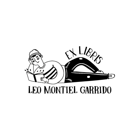 Ex-libris SILUETA NIÑO