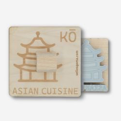 Sellos de medidas grandes, ideales para personalizar tu packaging.